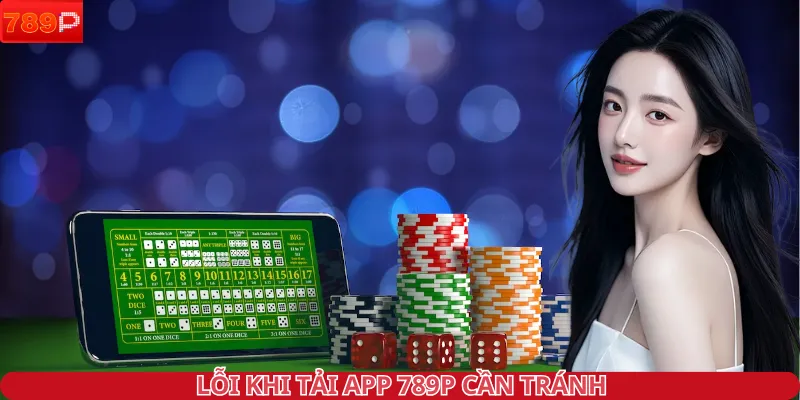 Lỗi khi tải app 789P cần tránh