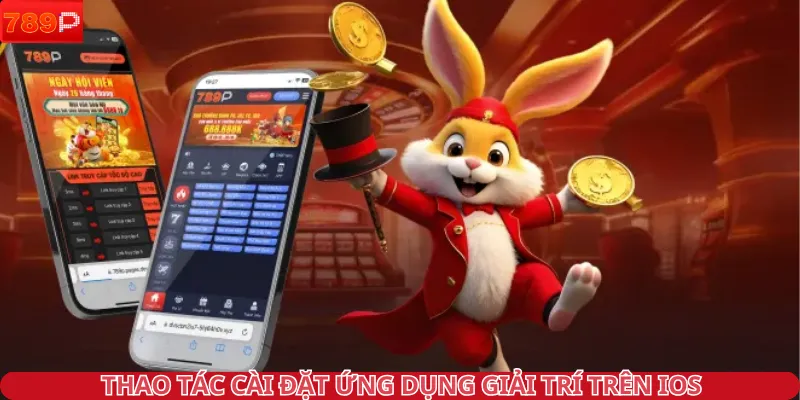 Thao tác cài đặt ứng dụng giải trí trên IOS