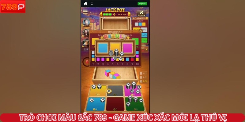 Trò chơi màu sắc 789P - Game xúc xắc mới lạ thú vị